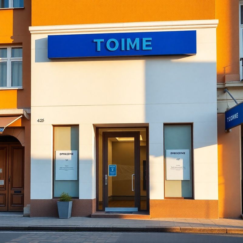 Intrarea biroului Nou Atelier pe Bd. Tomis, Constanța